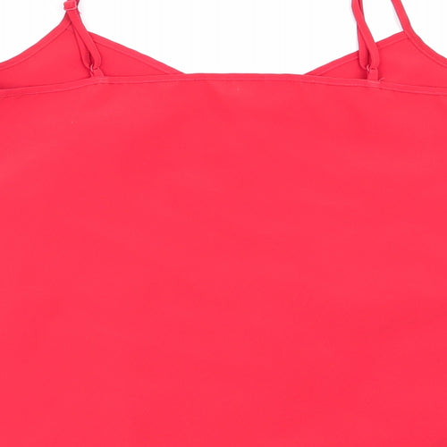 Miss Selfridge Womens Red   Camisole Tank Size 10