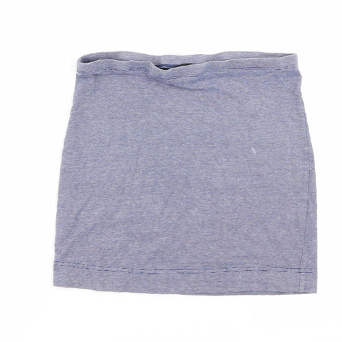 H&M Womens Blue Striped  Basic Tank Size 6