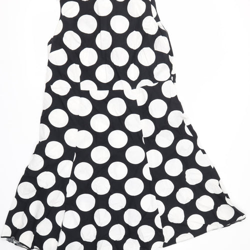 M&CO  Womens Multicoloured Polka Dot  Fit & Flare  Size 20