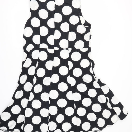 M&CO  Womens Multicoloured Polka Dot  Fit & Flare  Size 20