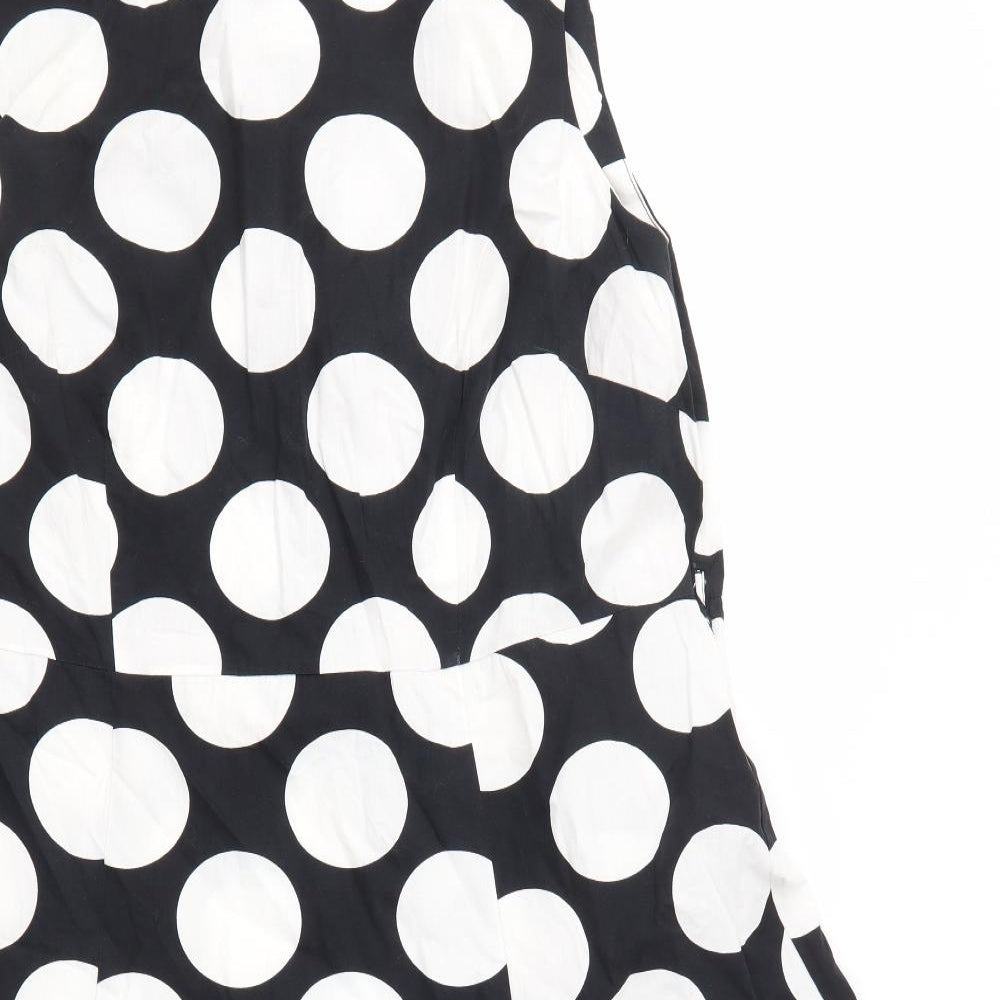M&CO  Womens Multicoloured Polka Dot  Fit & Flare  Size 20