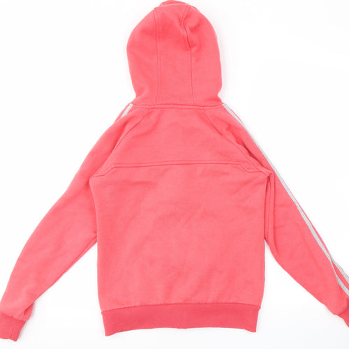 Lonsdale Girls Pink   Full Zip Jumper Size 9-10 Years