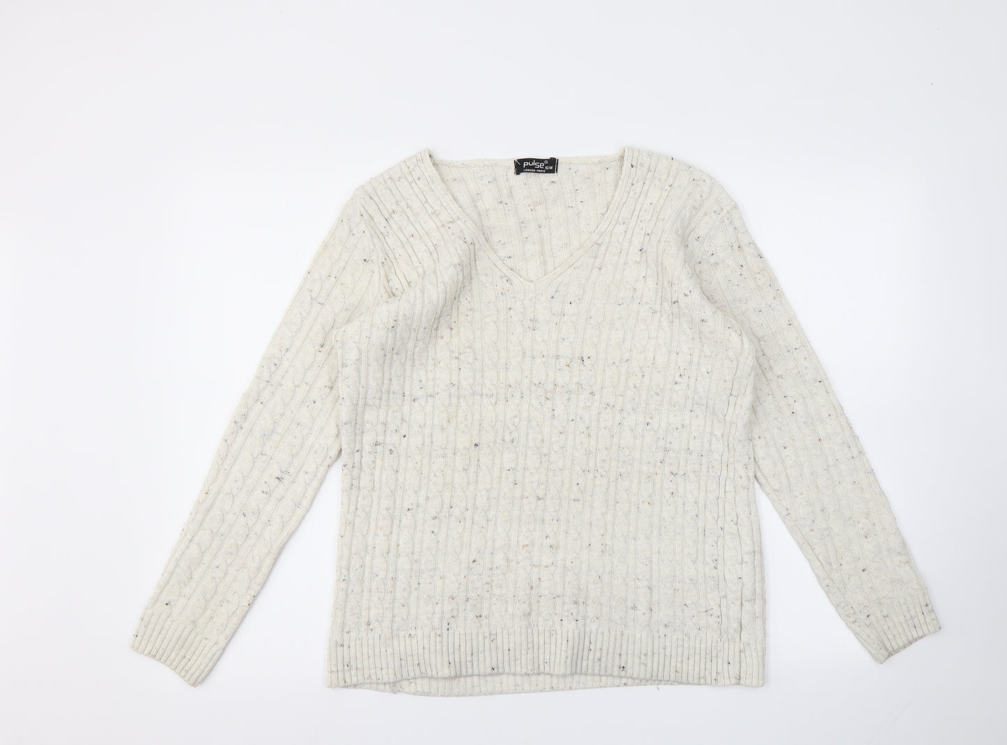 PULSE  Womens Ivory   Pullover Jumper Size S