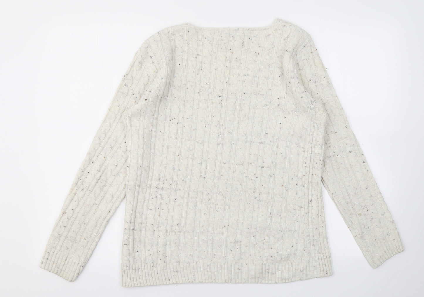 PULSE  Womens Ivory   Pullover Jumper Size S