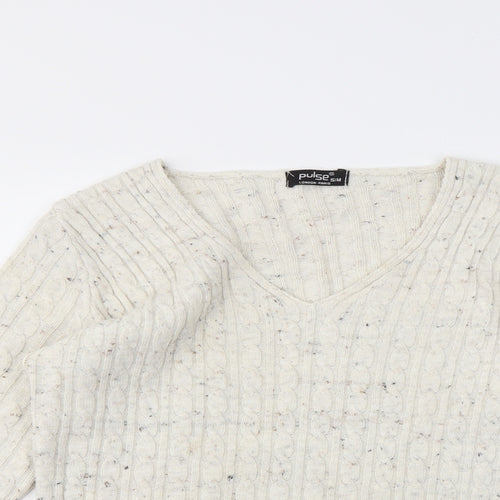 PULSE  Womens Ivory   Pullover Jumper Size S