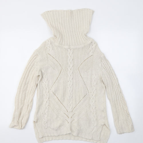 Preworn Womens Beige   Pullover Jumper Size S