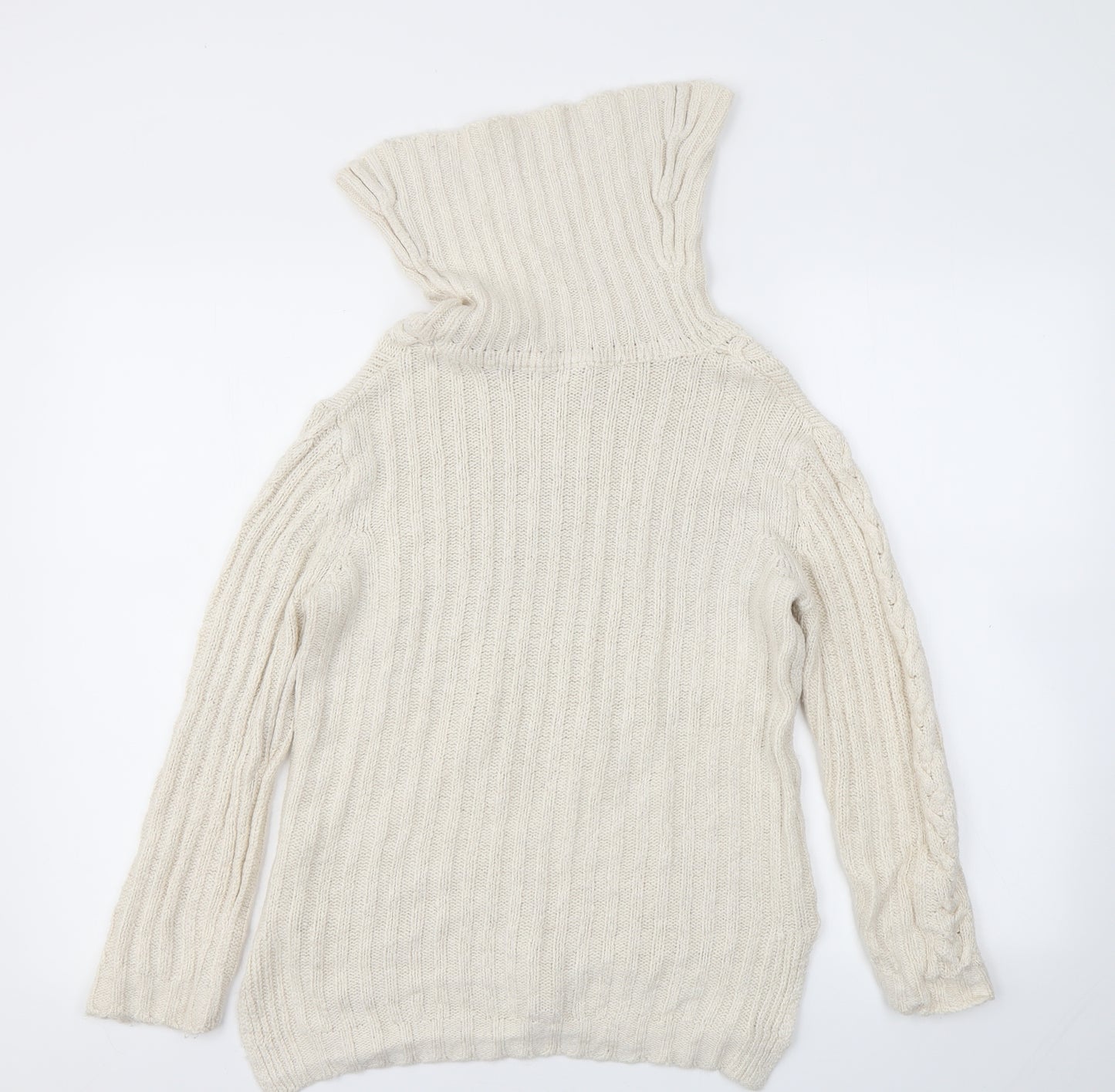 Preworn Womens Beige   Pullover Jumper Size S