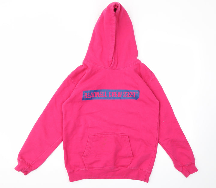 Awdis Girls Pink Pullover Jumper Size 12-13 Years