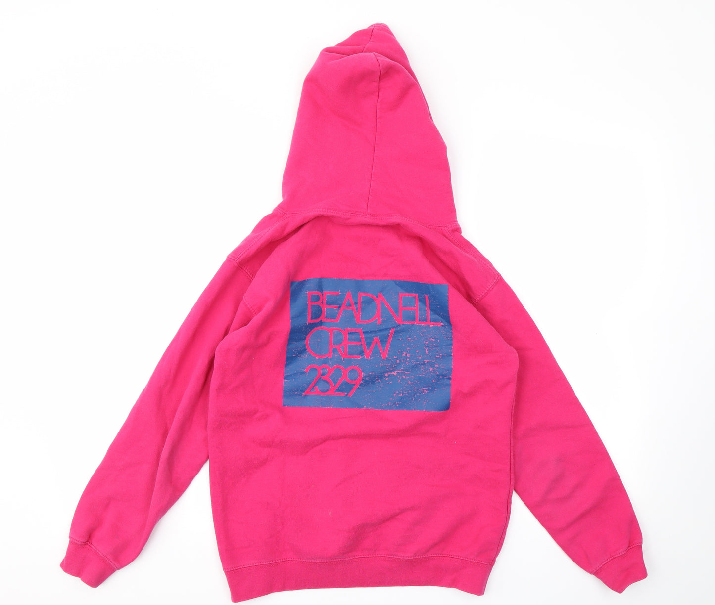 Awdis Girls Pink   Pullover Jumper Size 12-13 Years