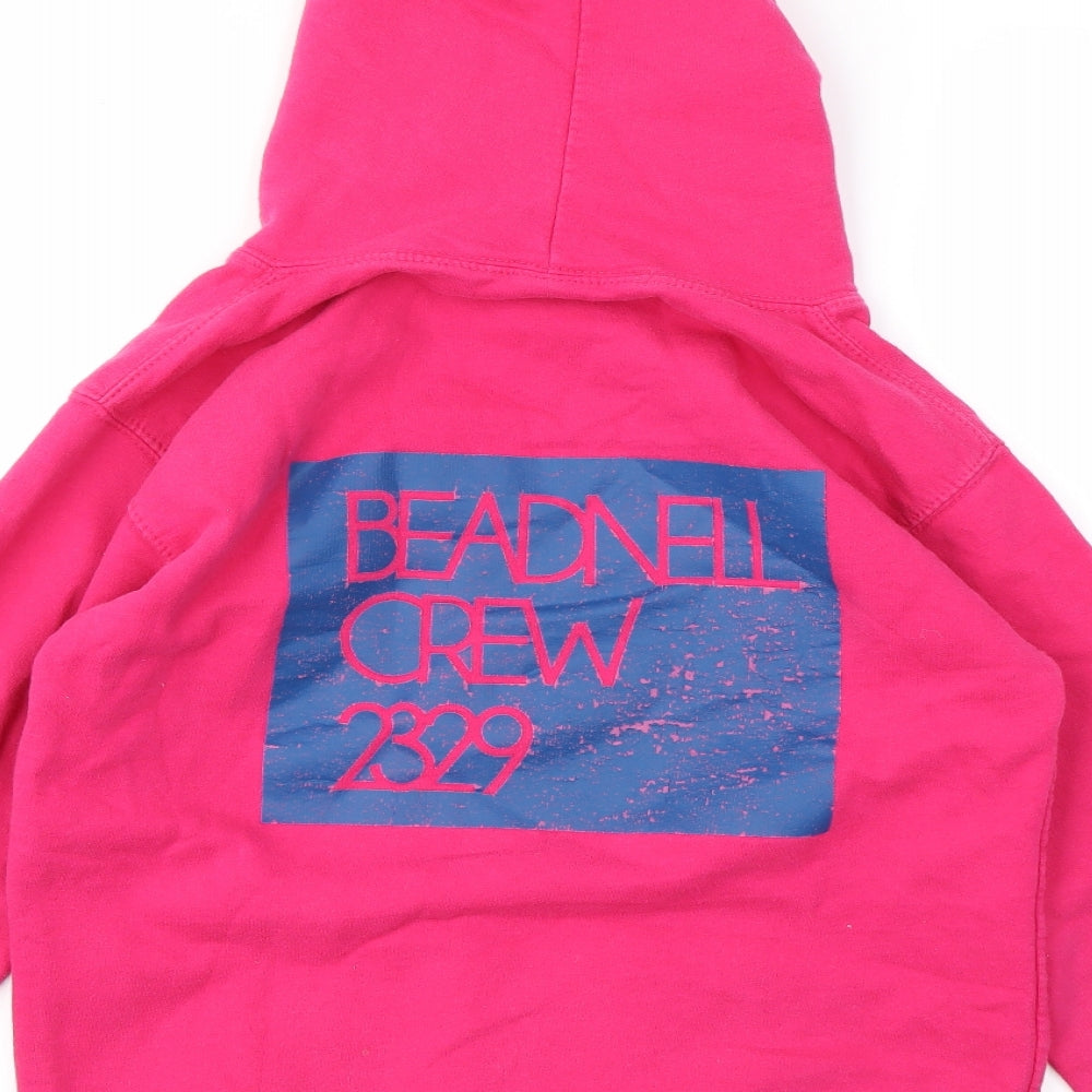 Awdis Girls Pink   Pullover Jumper Size 12-13 Years