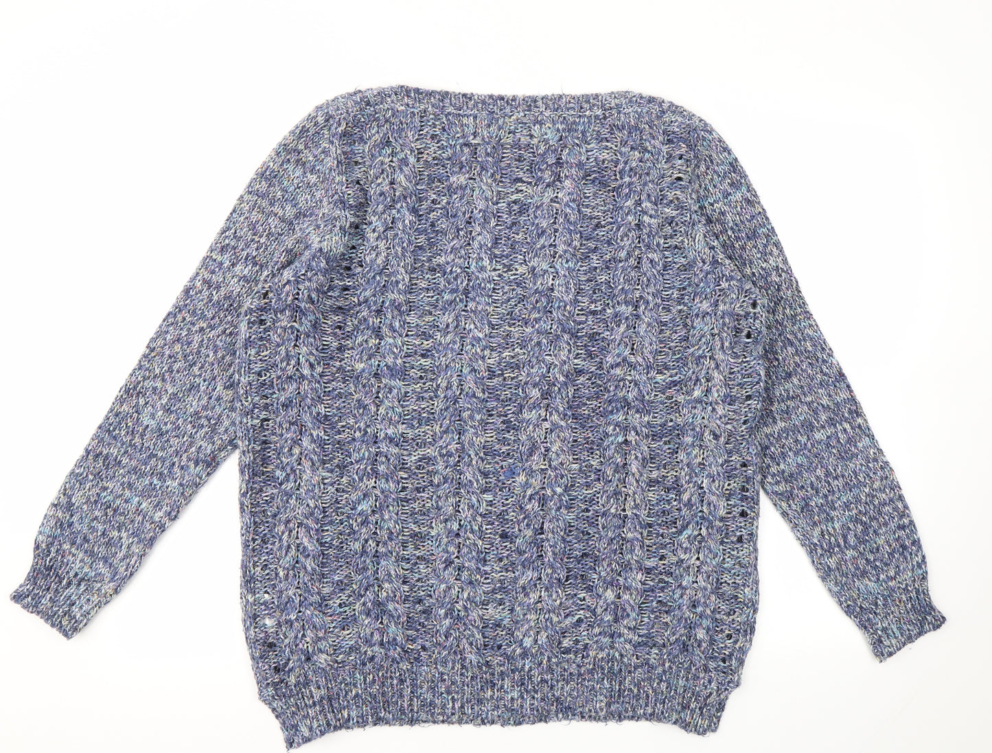 M&CO  Womens Blue   Pullover Jumper Size 14