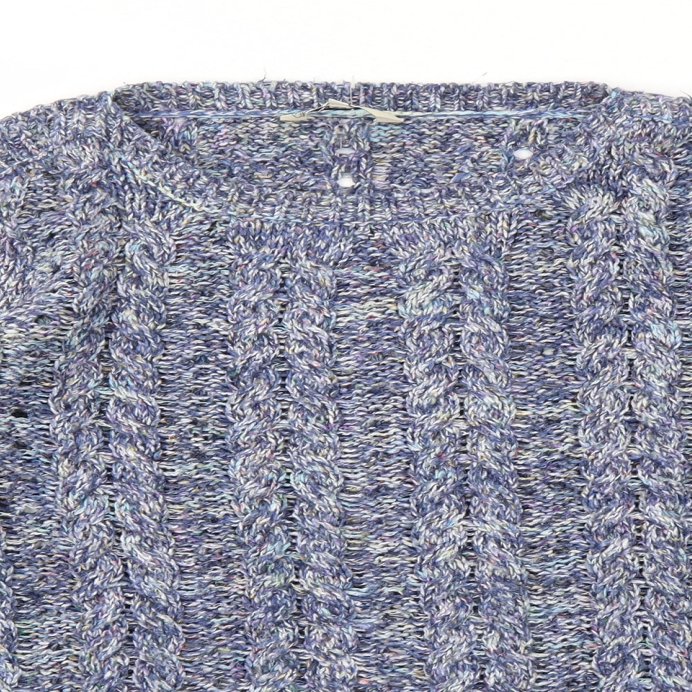 M&CO  Womens Blue   Pullover Jumper Size 14