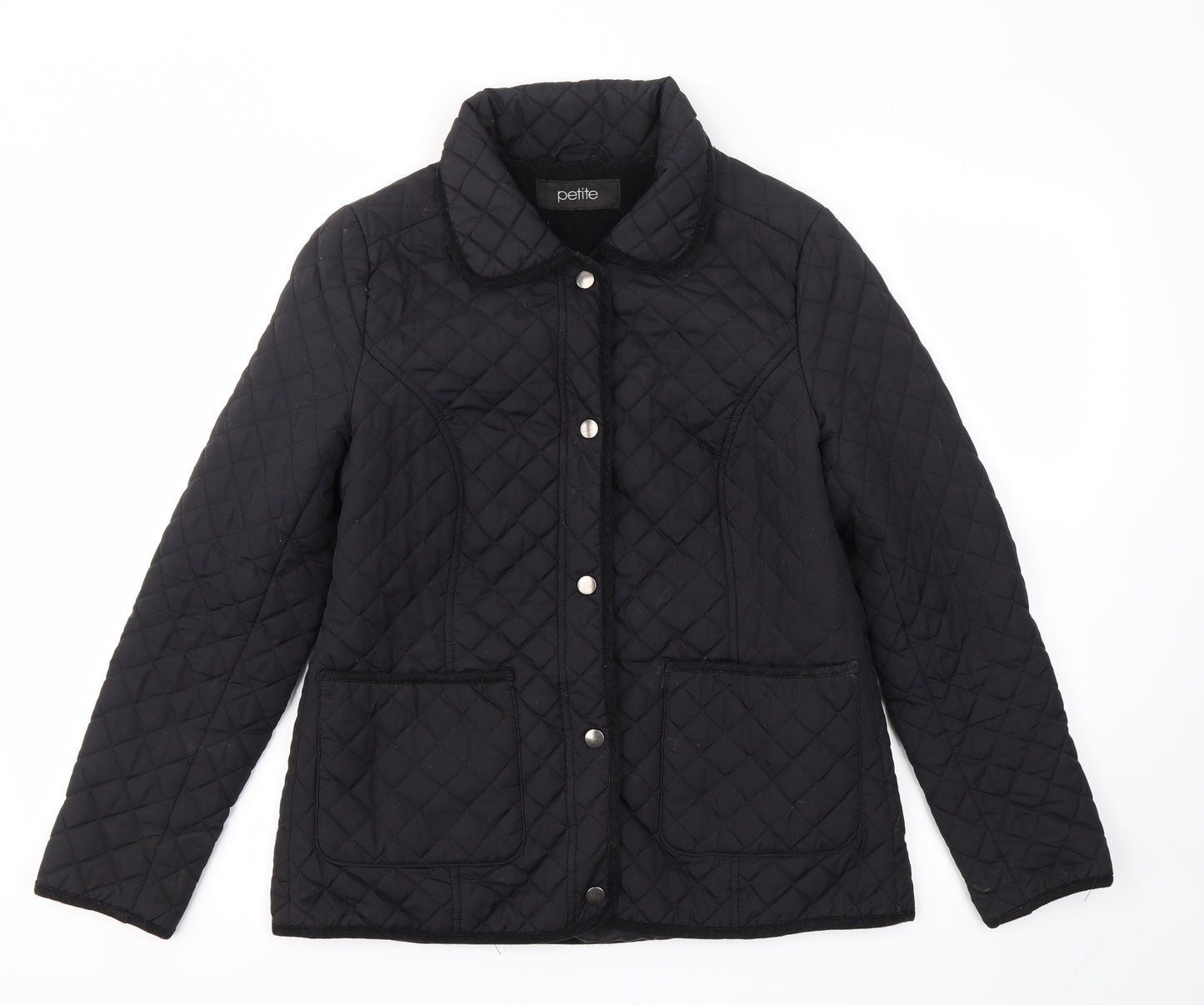 BHS Womens Black   Jacket Coat Size 10
