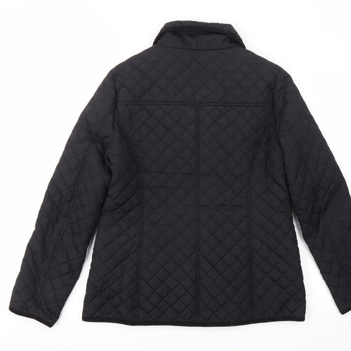 BHS Womens Black   Jacket Coat Size 10