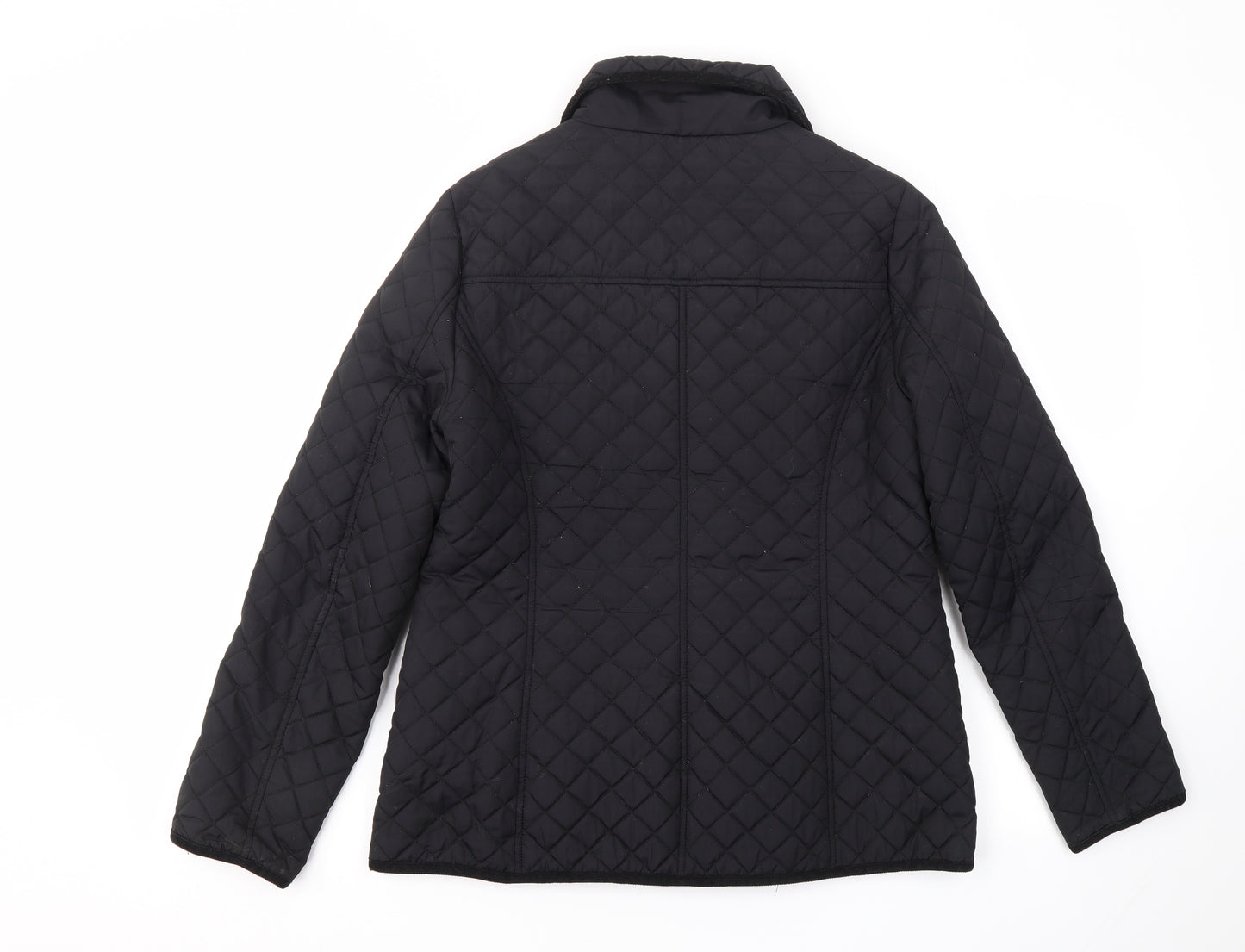 BHS Womens Black   Jacket Coat Size 10