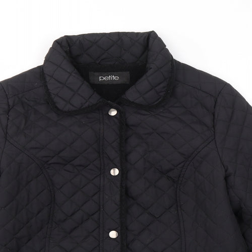 BHS Womens Black   Jacket Coat Size 10