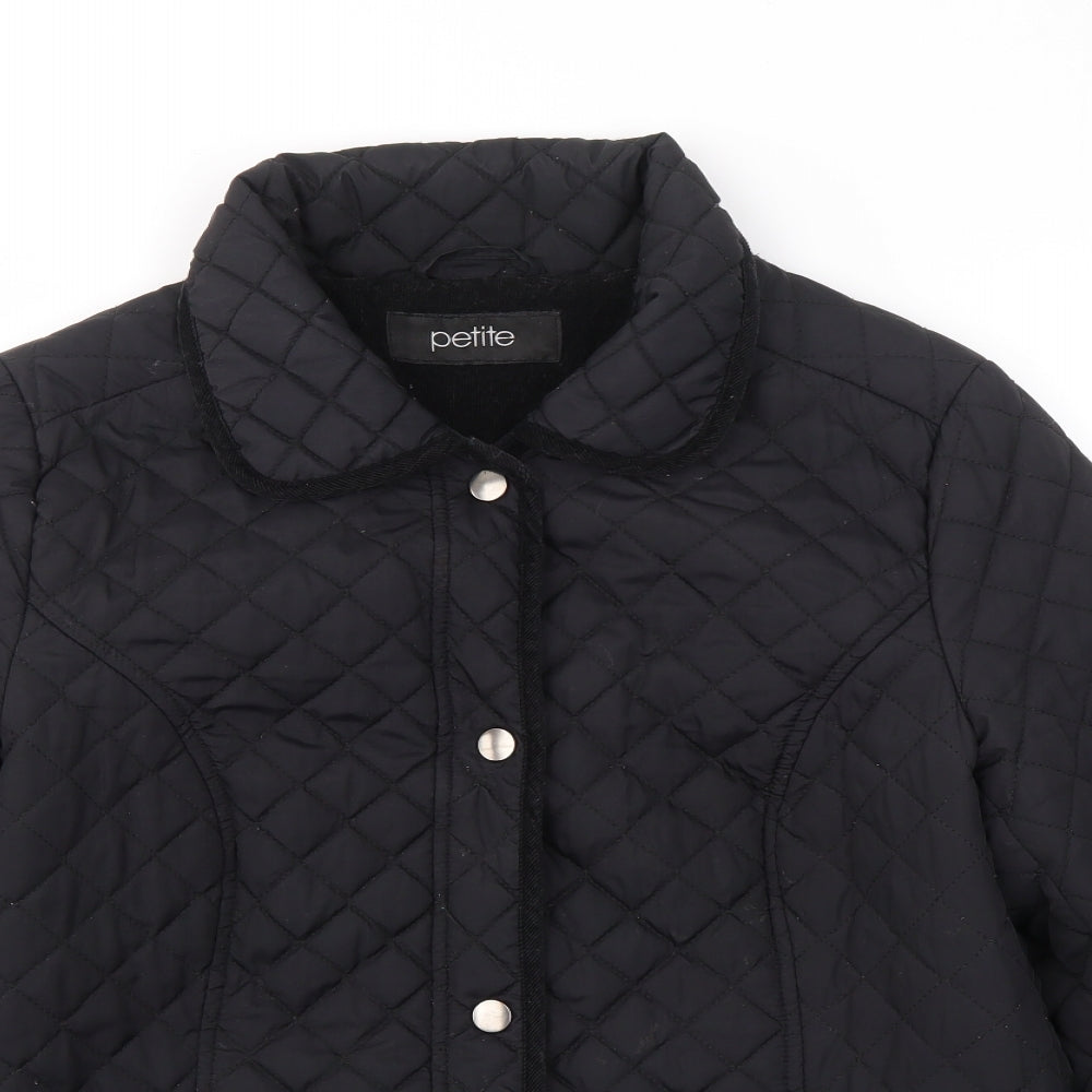 BHS Womens Black   Jacket Coat Size 10