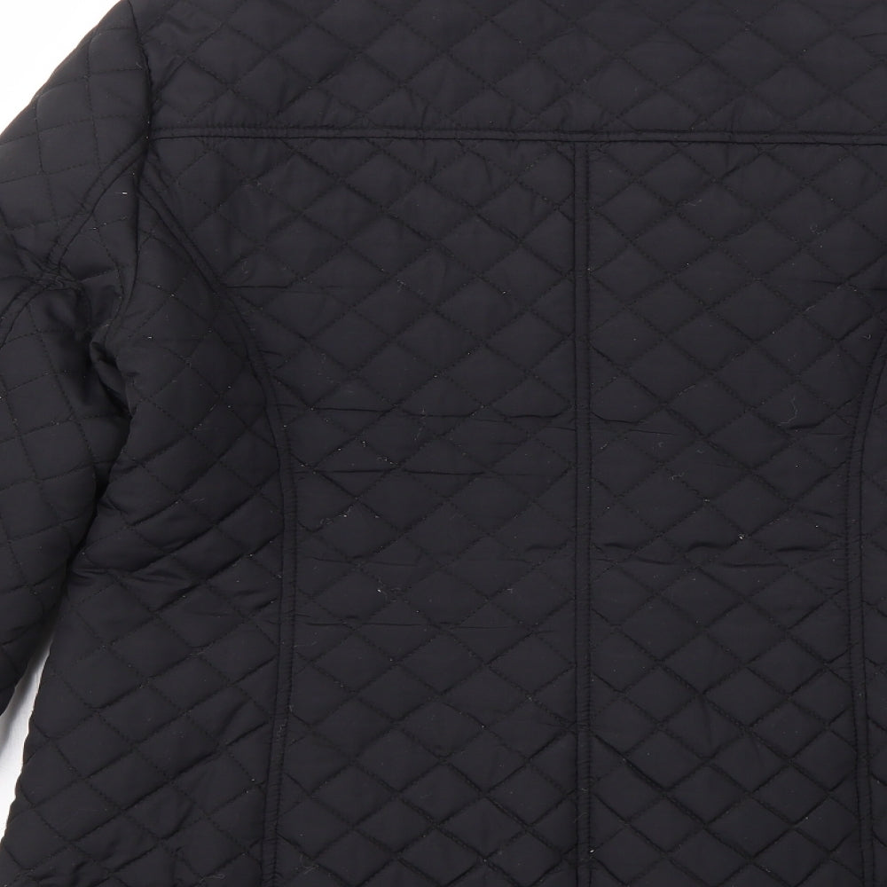 BHS Womens Black   Jacket Coat Size 10