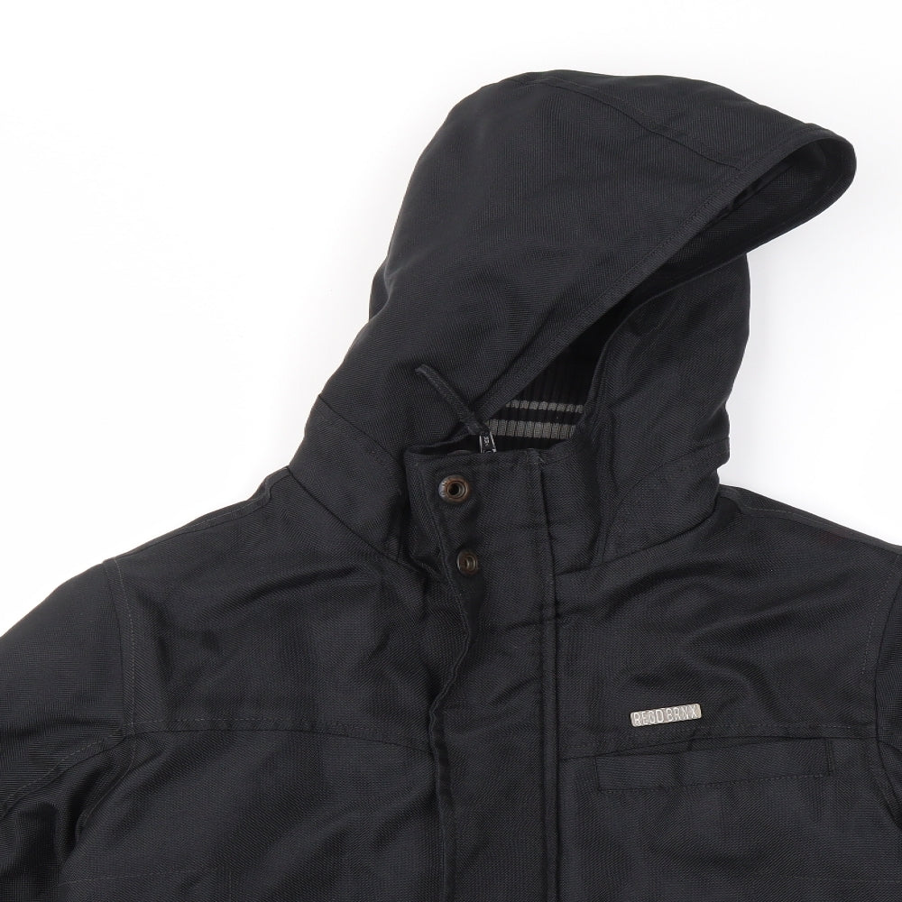 REGD BRNK  Boys Black   Basic Jacket Coat Size 10 Years