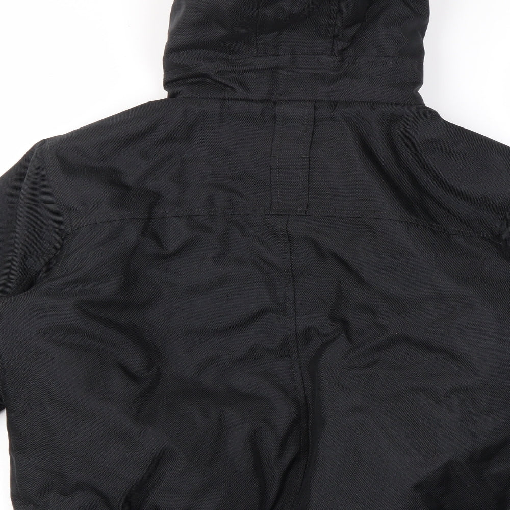 REGD BRNK  Boys Black   Basic Jacket Coat Size 10 Years
