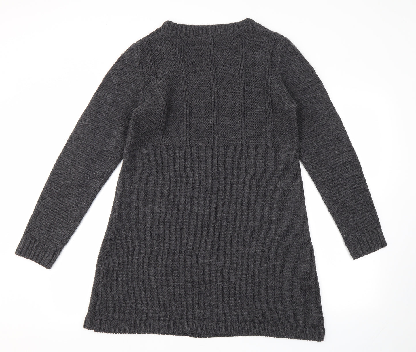 BHS  Womens Grey   Jumper Dress  Size 12