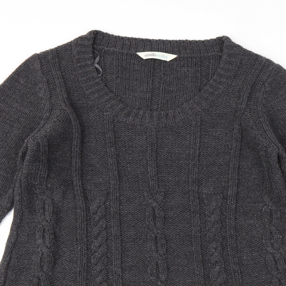 BHS  Womens Grey   Jumper Dress  Size 12