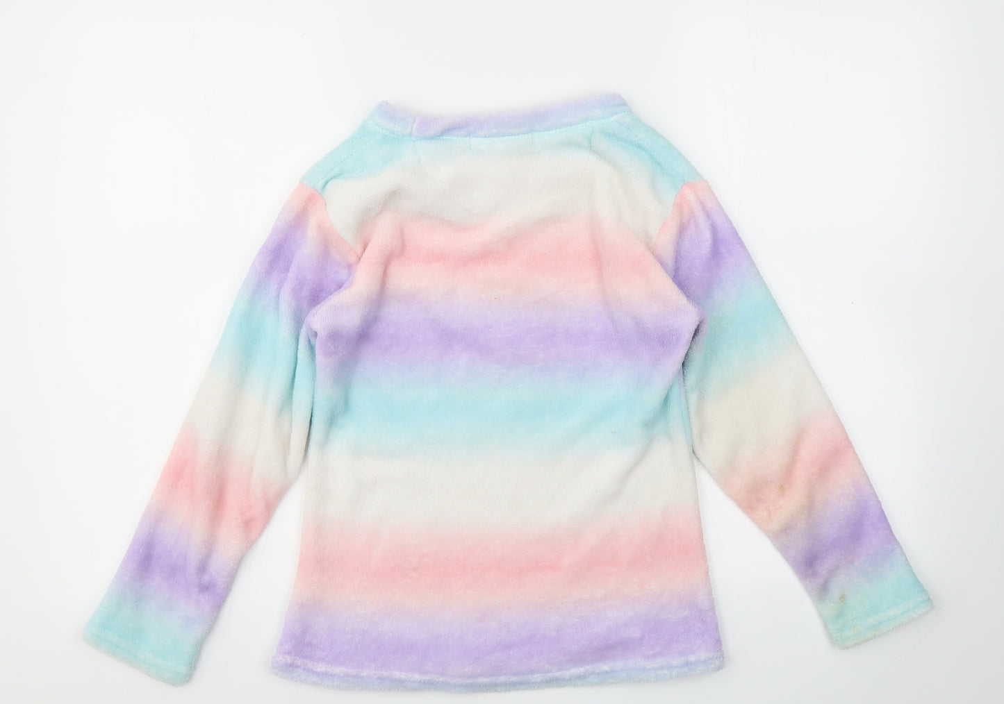 JUST LIKE YOU  Girls Multicoloured Striped  Top Pyjama Top Size 10-11 Years