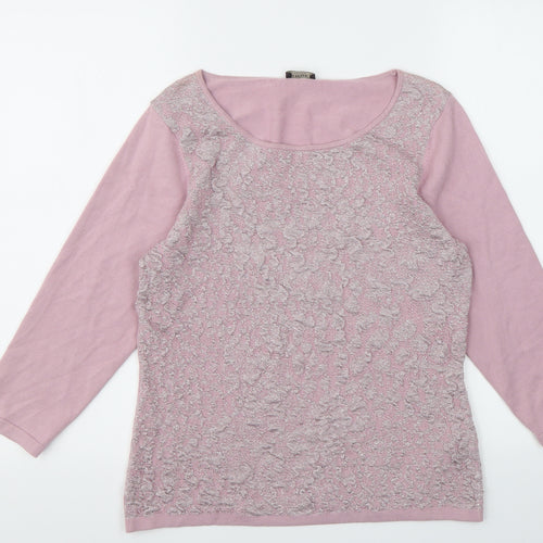 Minuet Womens Pink   Basic T-Shirt Size S