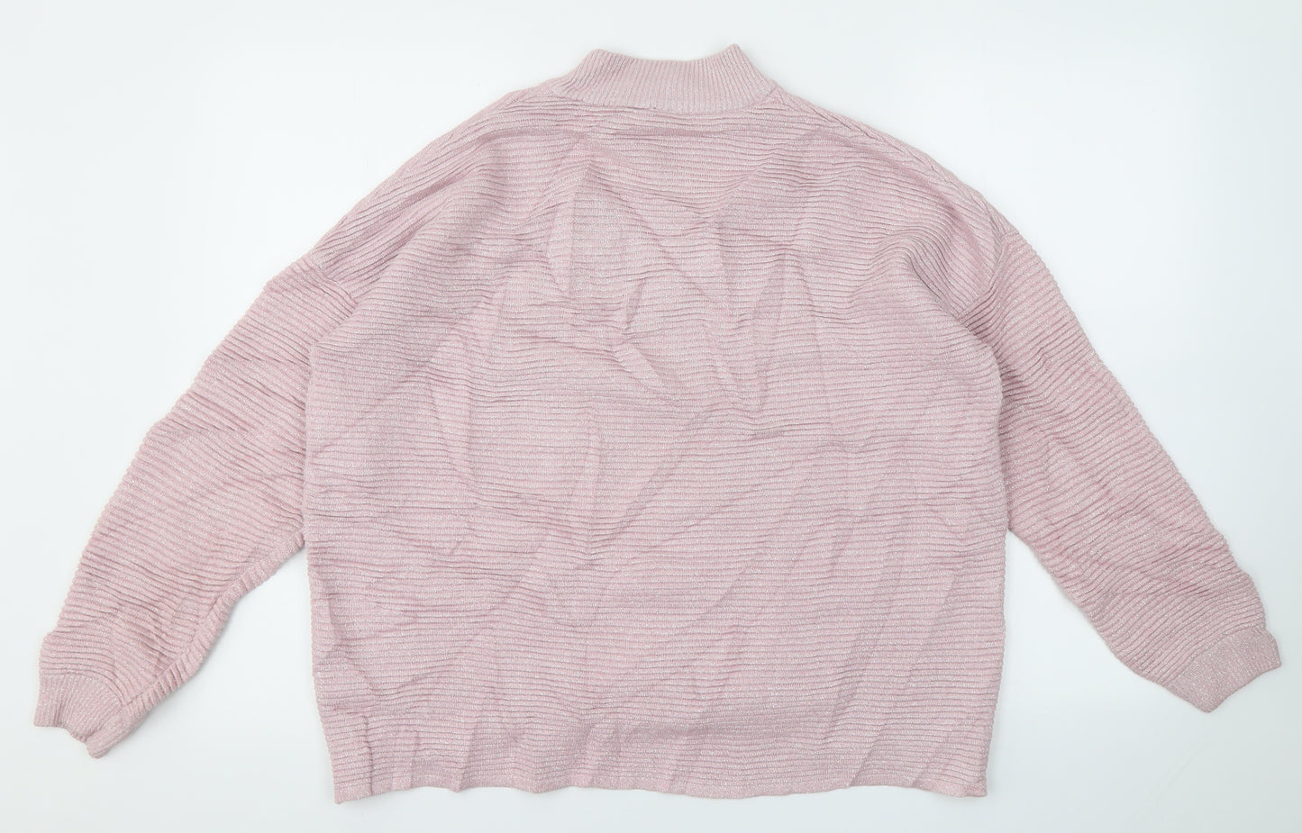 H&M Womens Pink   Pullover Jumper Size M
