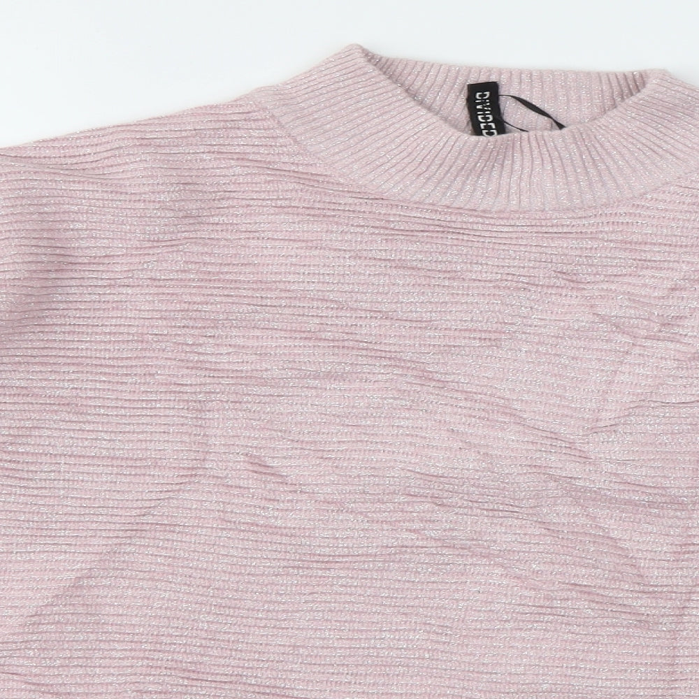 H&M Womens Pink   Pullover Jumper Size M