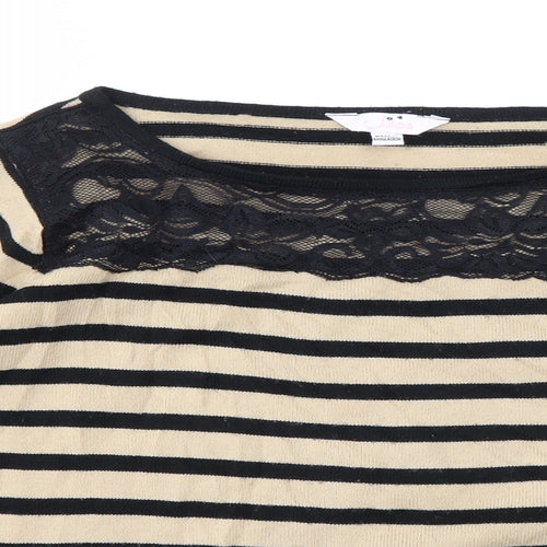 JULIPA  Womens Multicoloured Striped  Pullover Jumper Size 12