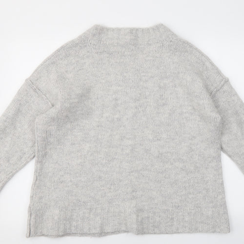 Zara Womens Grey   Pullover Jumper Size M