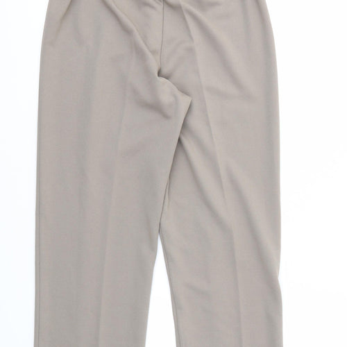 DAMART  Womens Beige   Trousers  Size 8 L29 in - STRECHY WAISTBAND