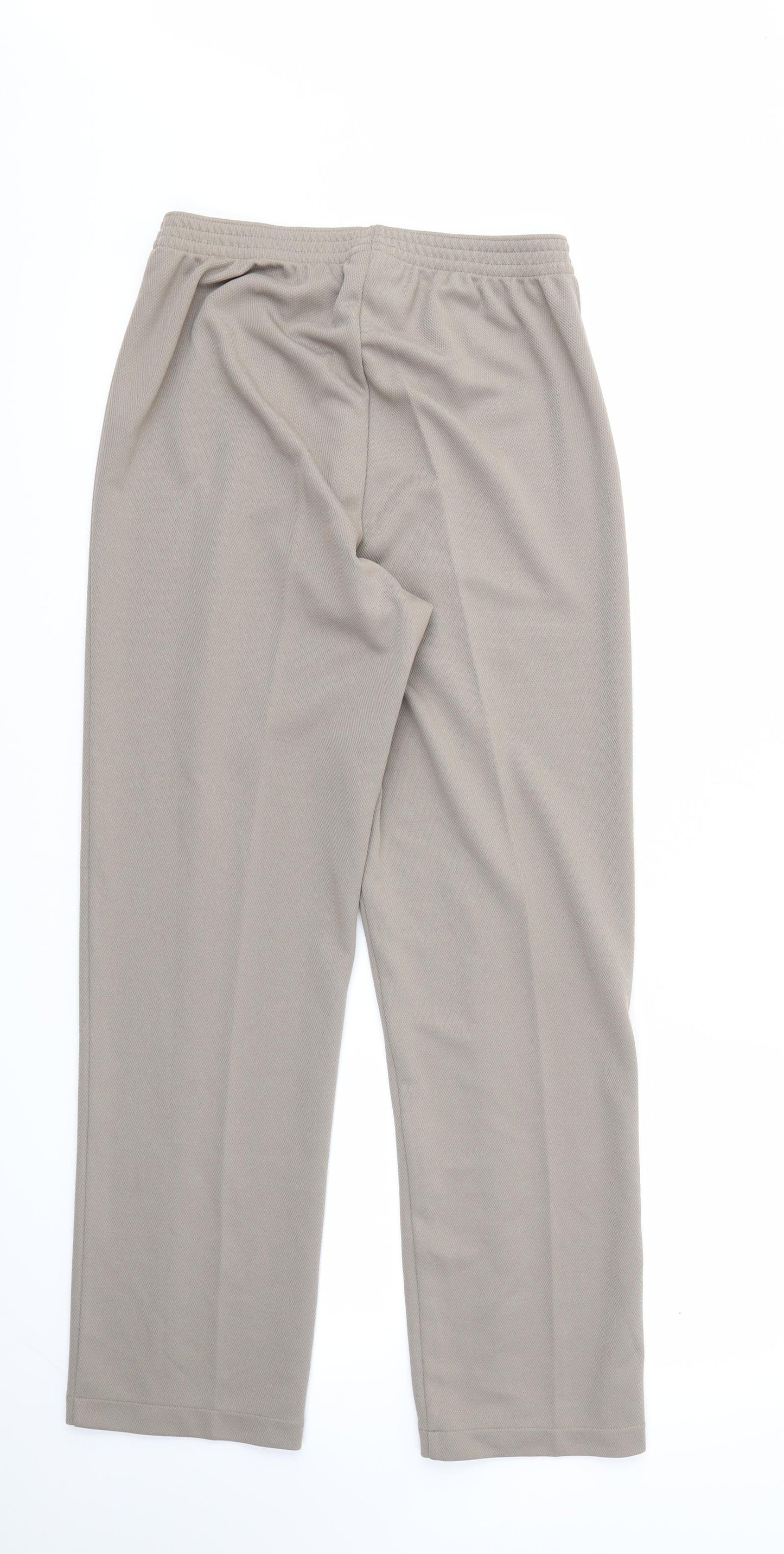 DAMART  Womens Beige   Trousers  Size 8 L29 in - STRECHY WAISTBAND