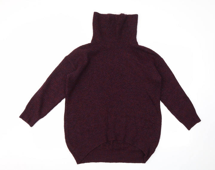 F&F Womens Purple Pullover Jumper Size 12