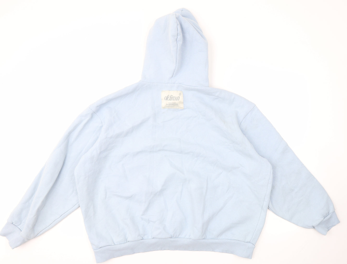 Boohoo Womens Blue   Pullover Hoodie Size L