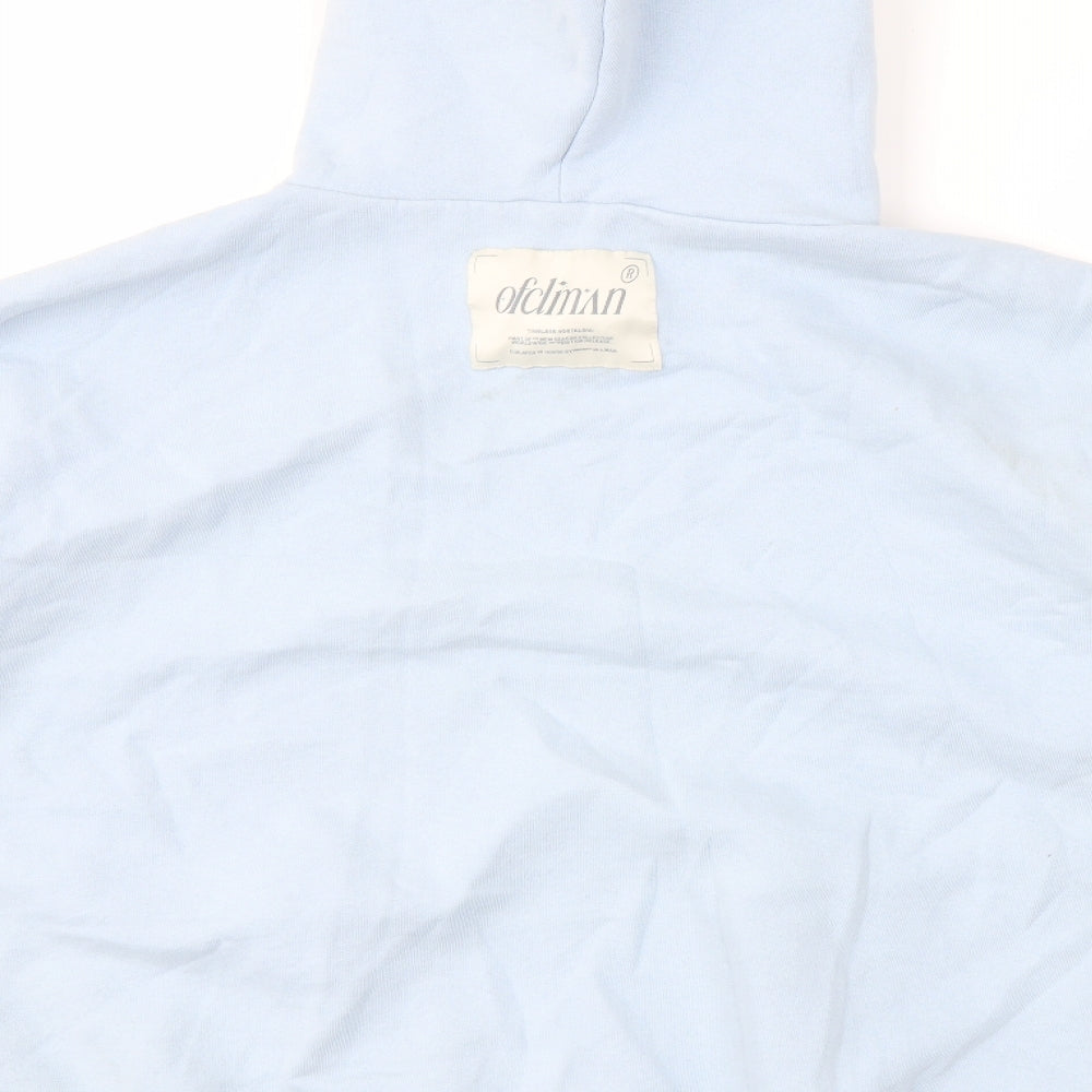 Boohoo Womens Blue   Pullover Hoodie Size L
