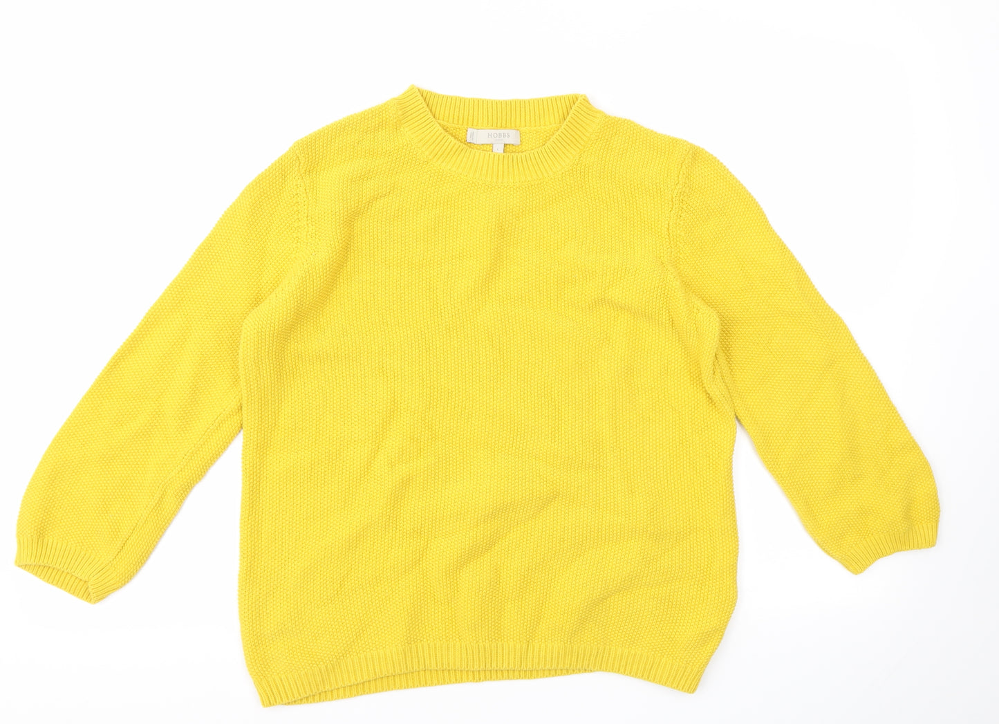HOBBS  Womens Yellow   Pullover Jumper Size L