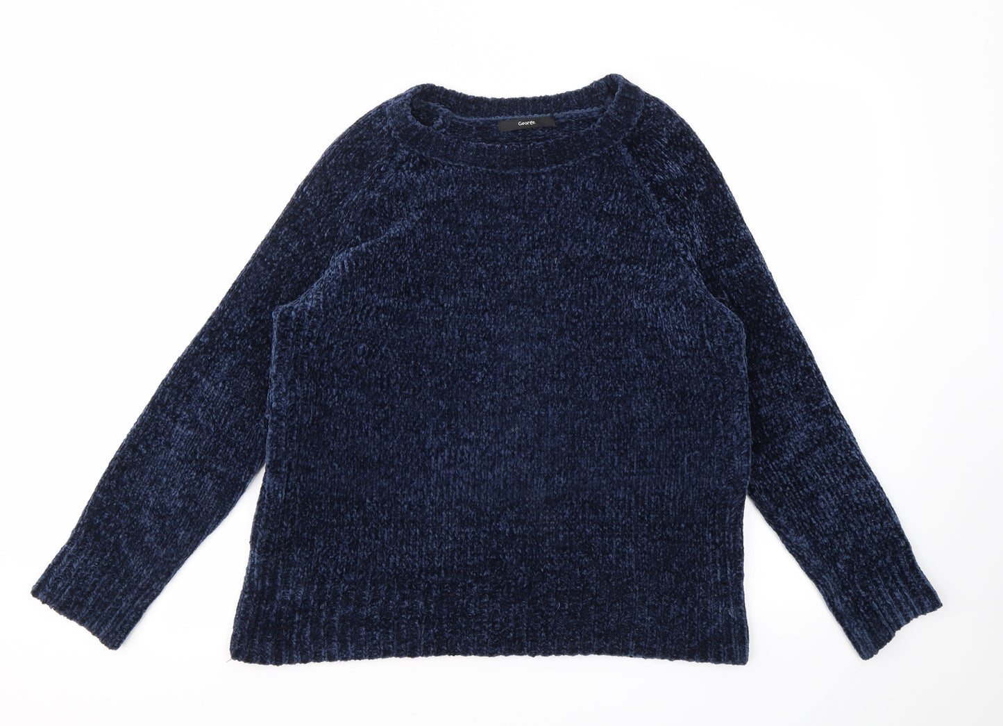 George Womens Blue   Pullover Jumper Size S