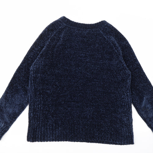 George Womens Blue   Pullover Jumper Size S