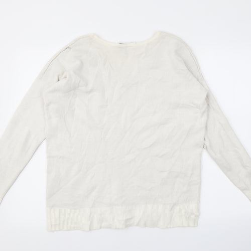 Topshop Womens Ivory   Pullover Jumper Size 12
