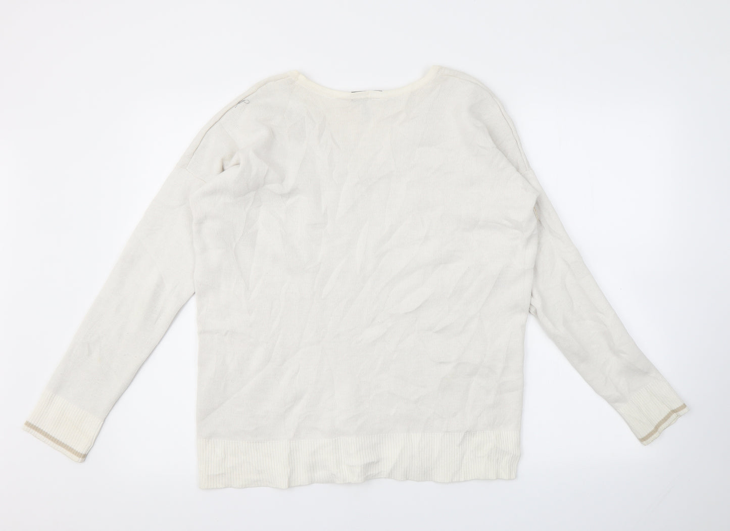 Topshop Womens Ivory   Pullover Jumper Size 12