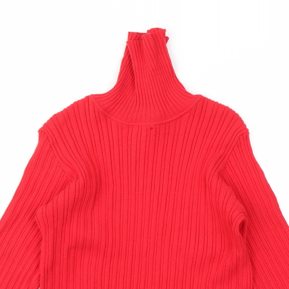 Nutmeg Girls Red   Basic T-Shirt Size 12-13 Years