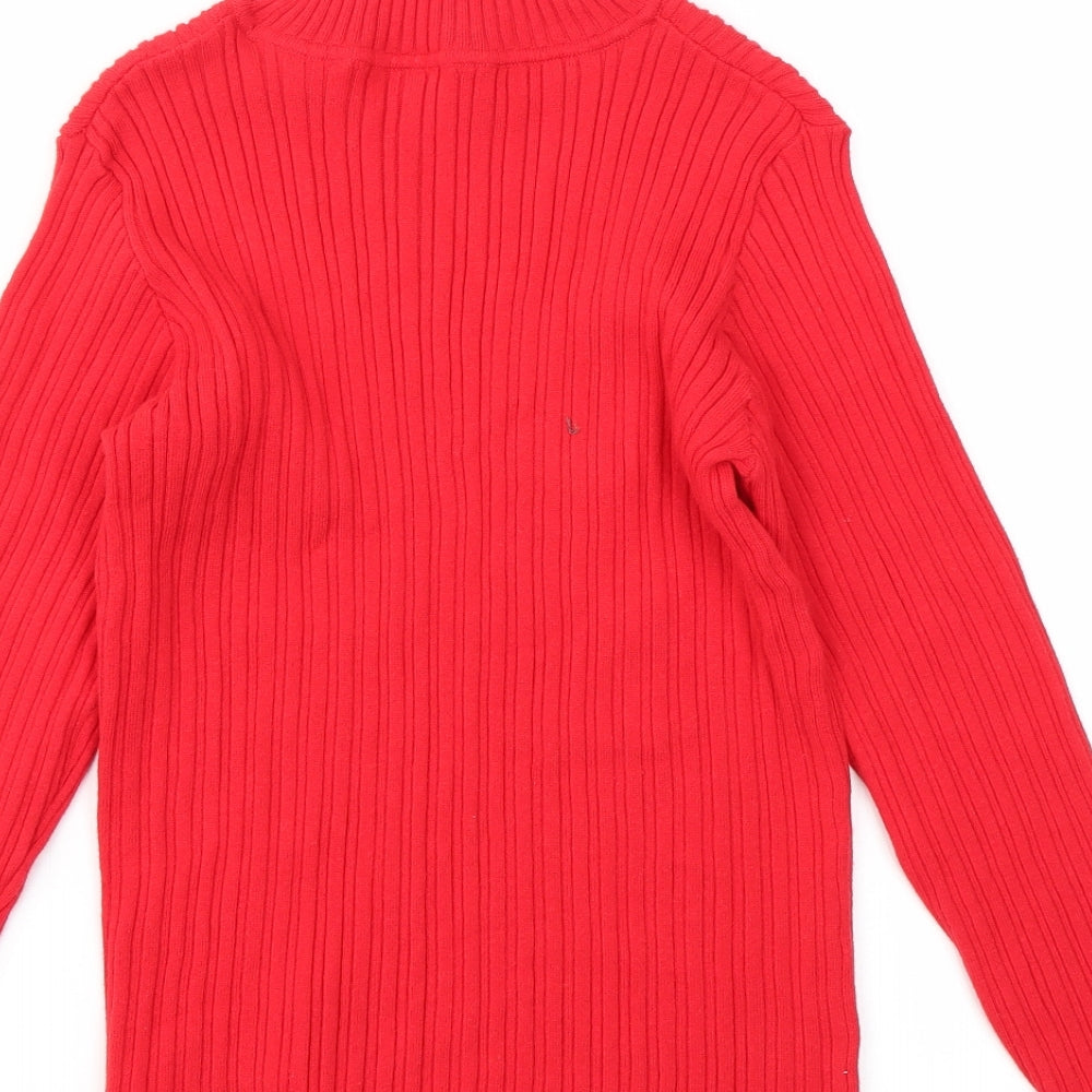 Nutmeg Girls Red   Basic T-Shirt Size 12-13 Years