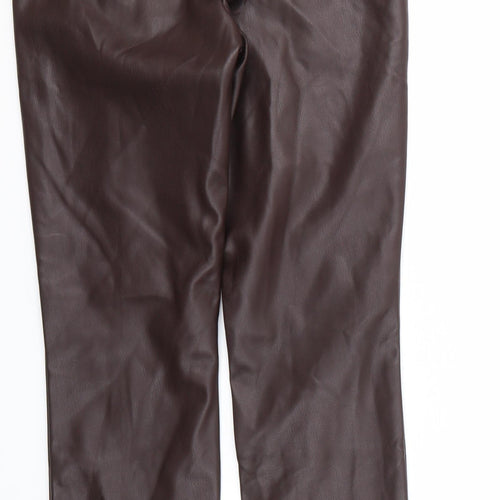 Zara Womens Brown   Trousers  Size S L30 in