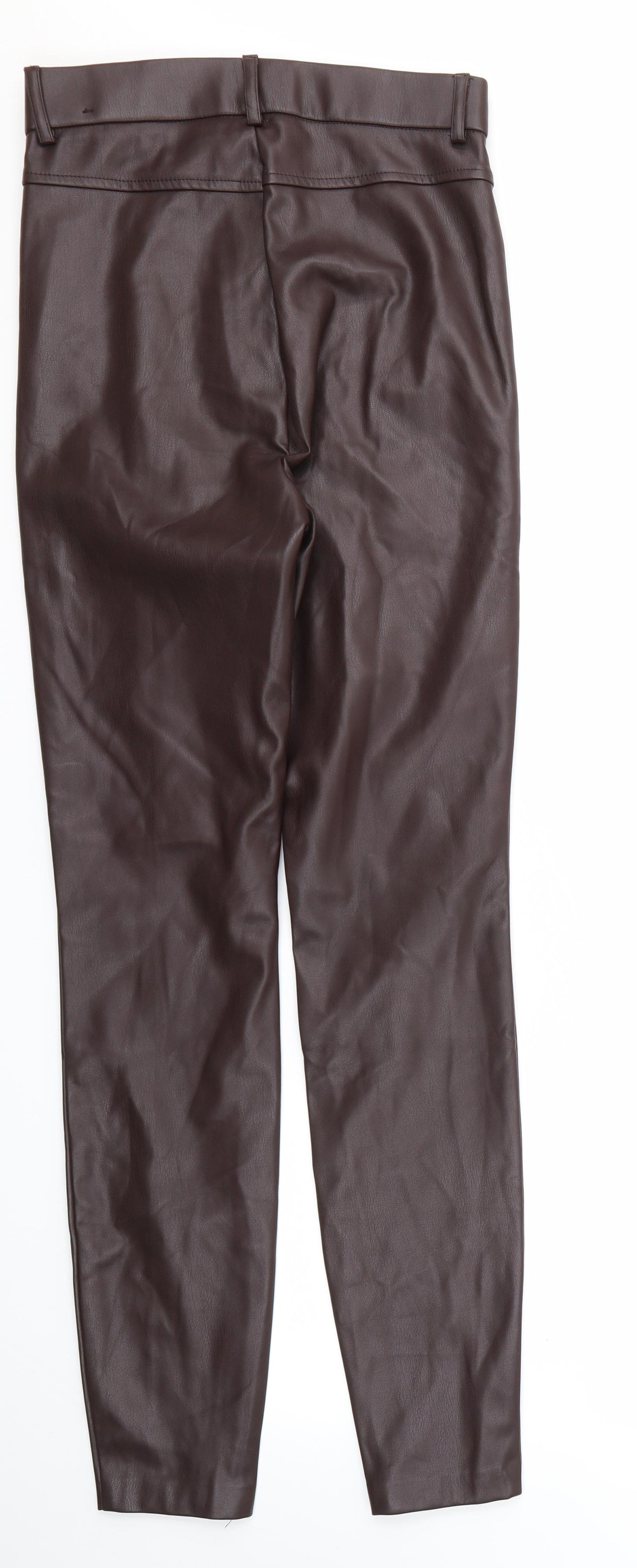 Zara Womens Brown   Trousers  Size S L30 in