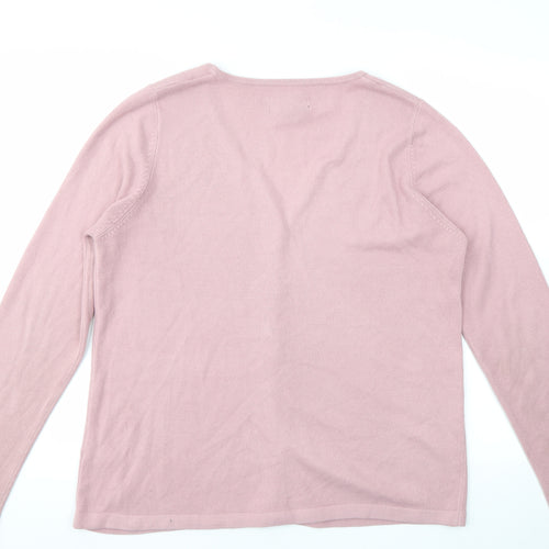 JEFF &CO  Womens Pink   Cardigan Jumper Size M