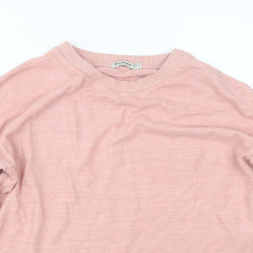 Astradivarius Womens Pink   Pullover Jumper Size S