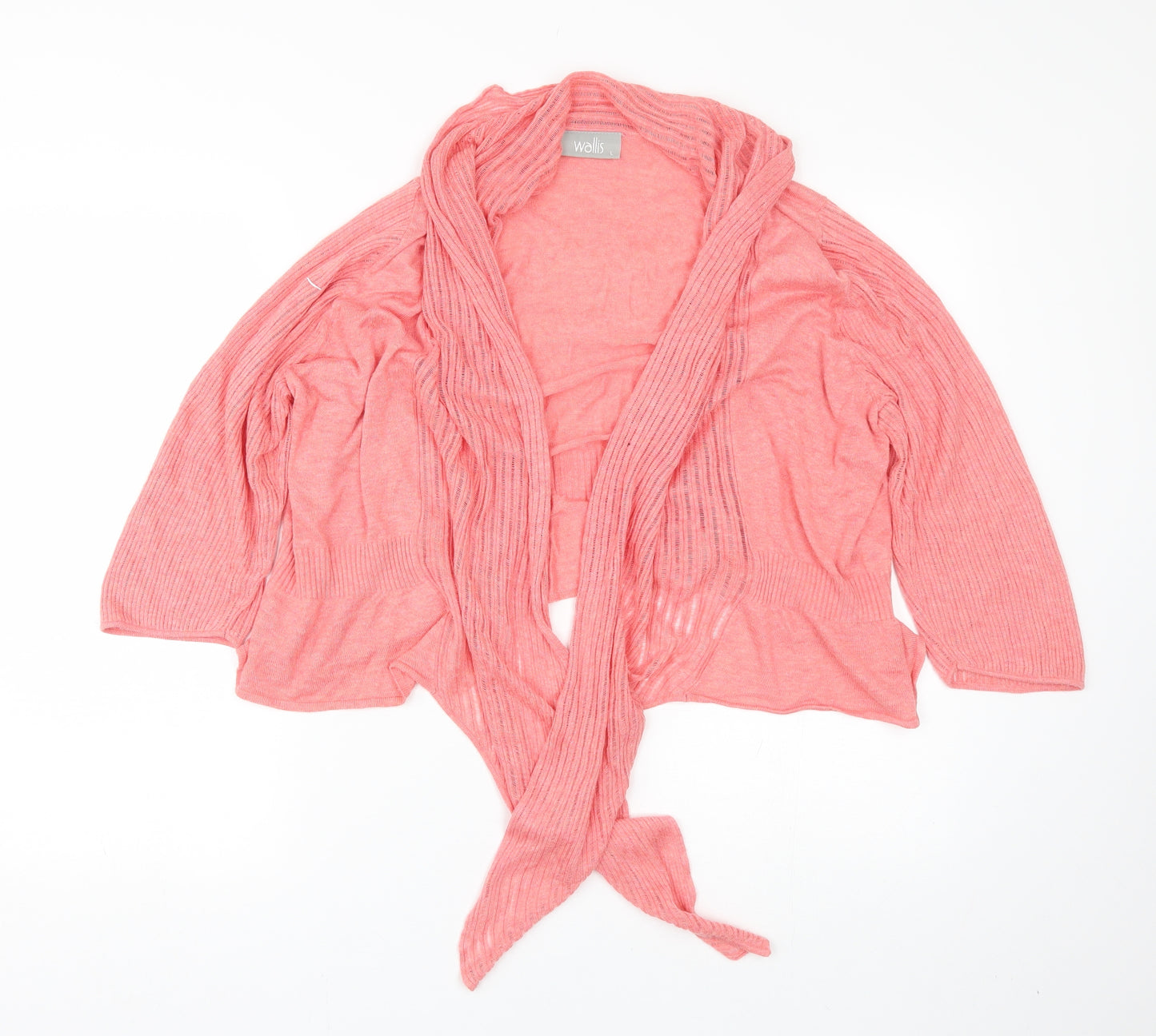 Wallis Womens Pink   Cardigan Jumper Size L
