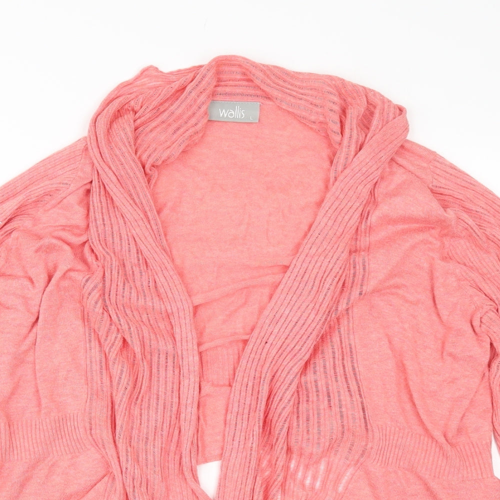 Wallis Womens Pink   Cardigan Jumper Size L